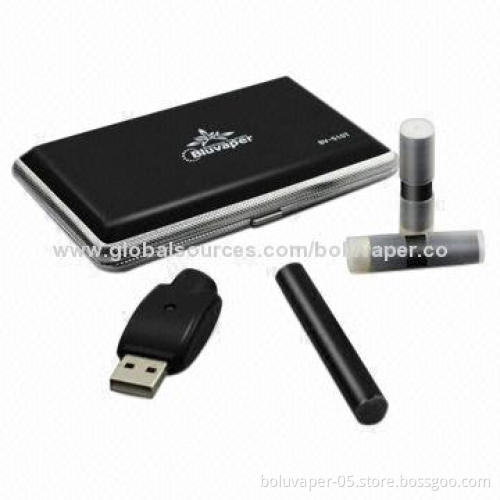 450-puff Colorful Cartridge Electronic Cigarette with Elegant Metal Case Package